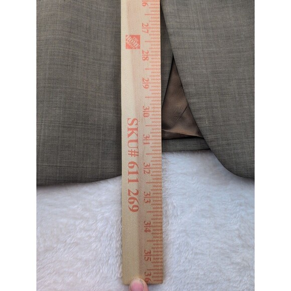 Brooks Brothers "346" Sport Coat Mens 42R Brown Wool Stretch Fit Jacket - Picture 6 of 16